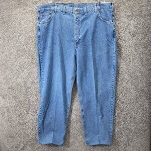 Carhartt Men's Jeans Relaxed Fit Tapered Leg Medium Wash Blue 48x32